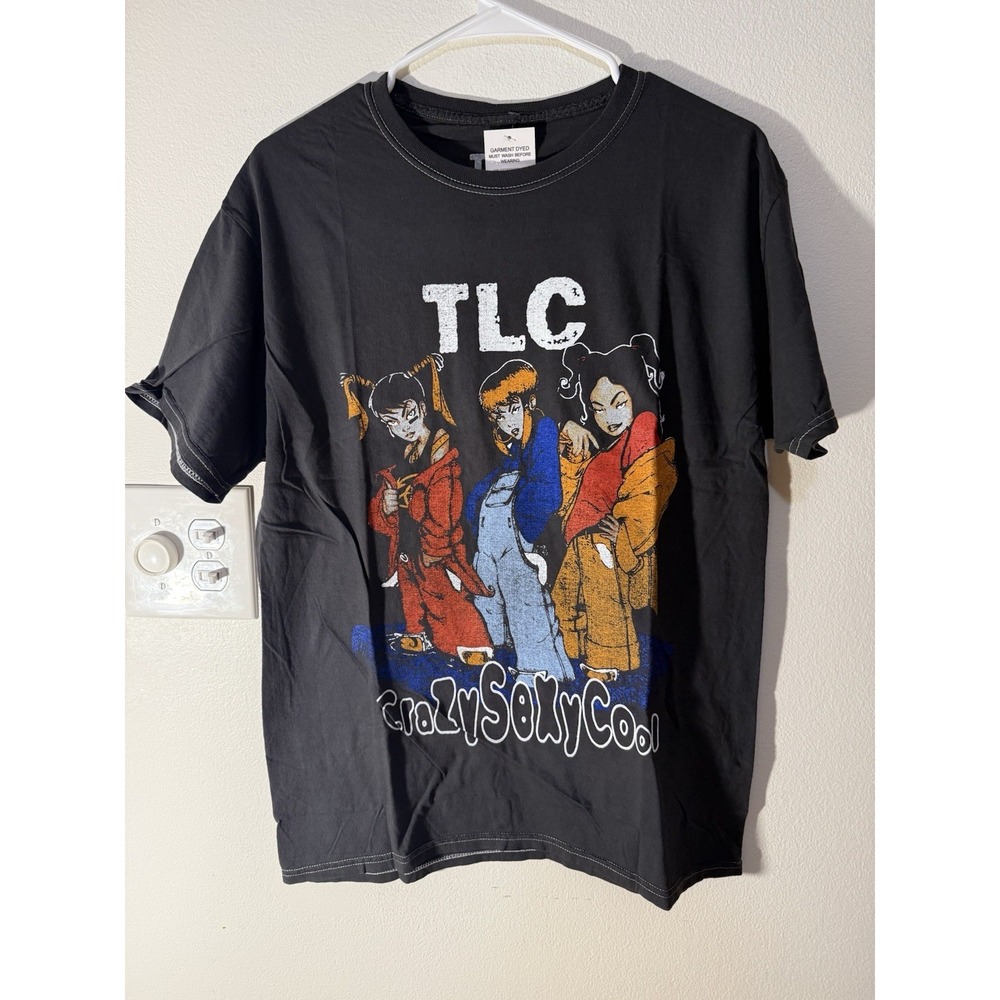 TLC Crazy Sexy Cool Black‎ Unisex S T-Shirt NWT